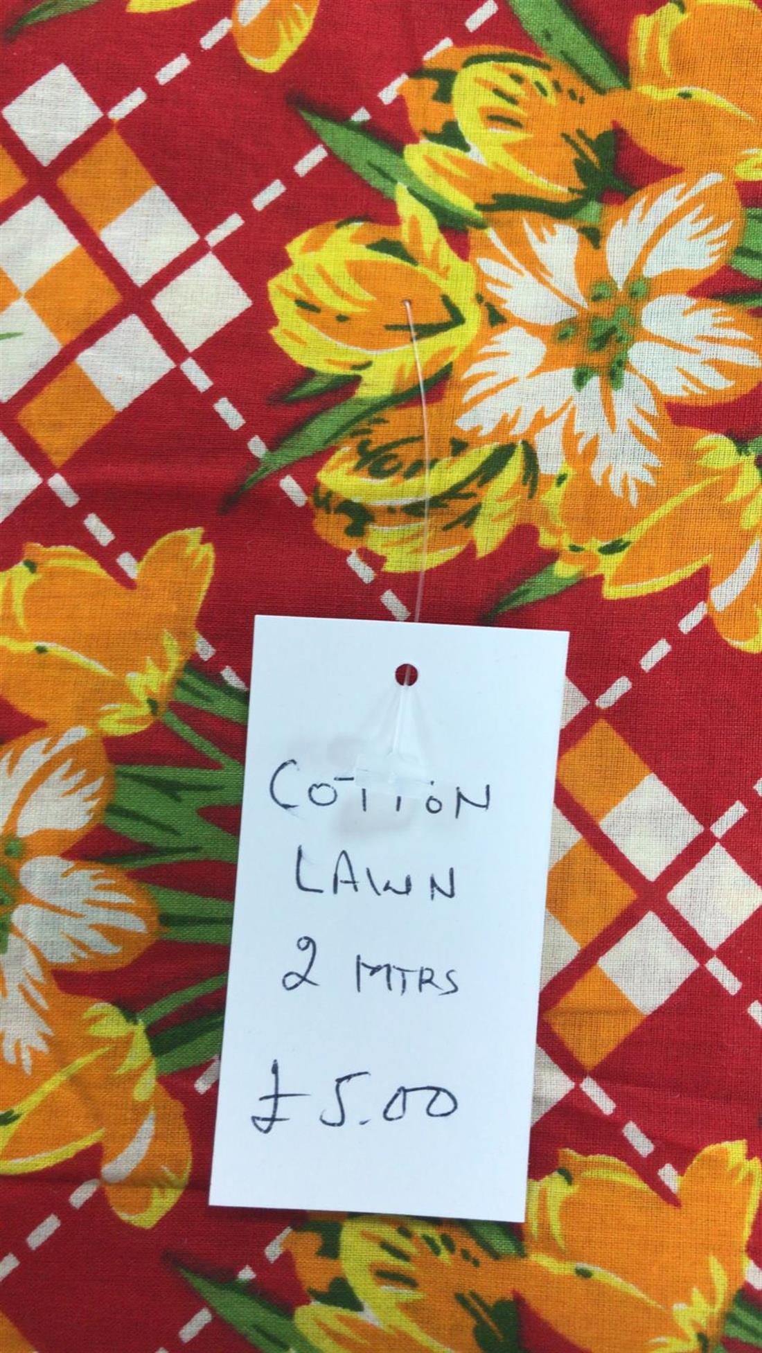 Multicolour Printed Cotton Lawn
