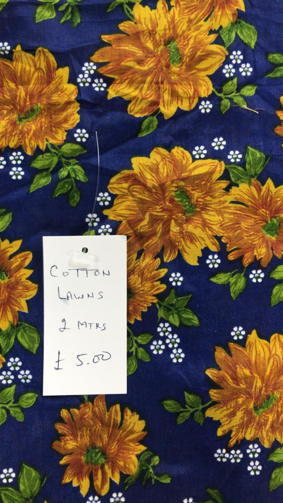 Multicolour Printed Cotton Lawn