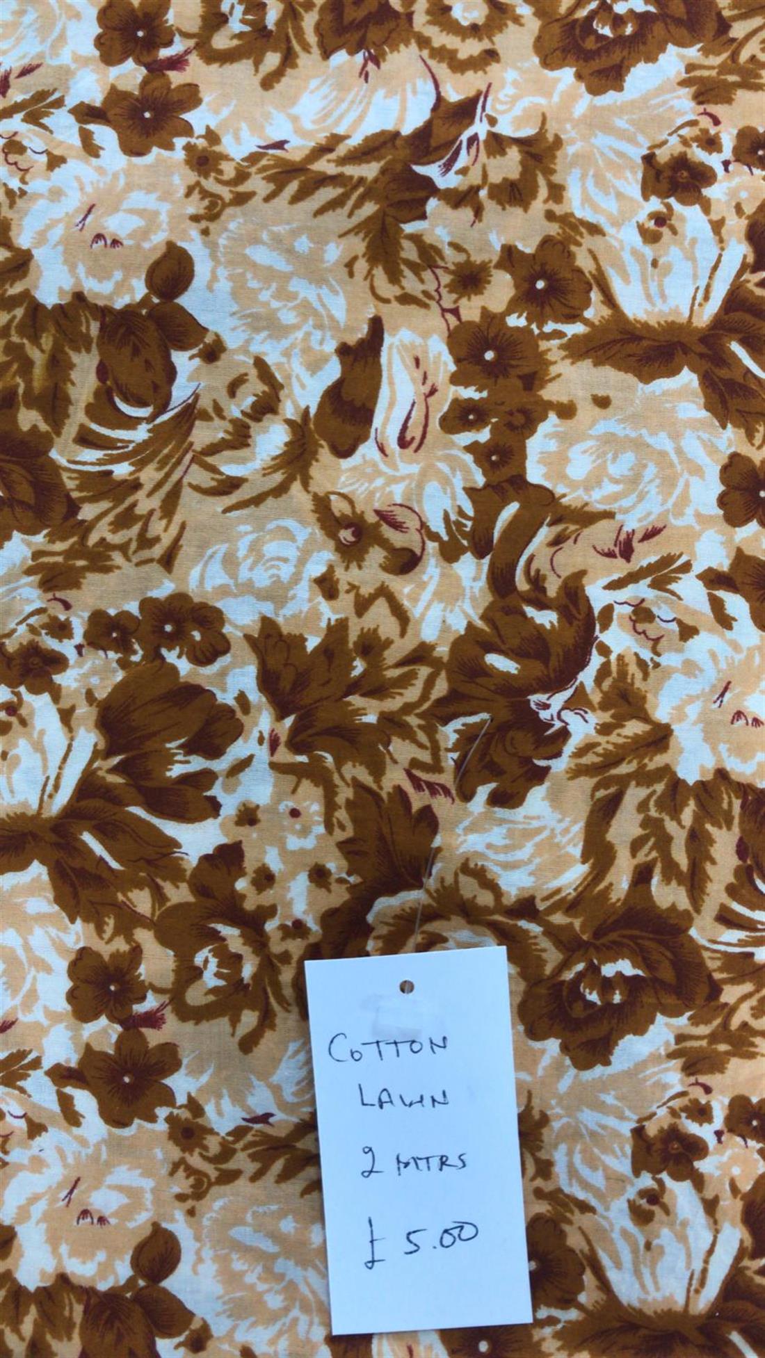 Multicolour Printed Cotton Lawn