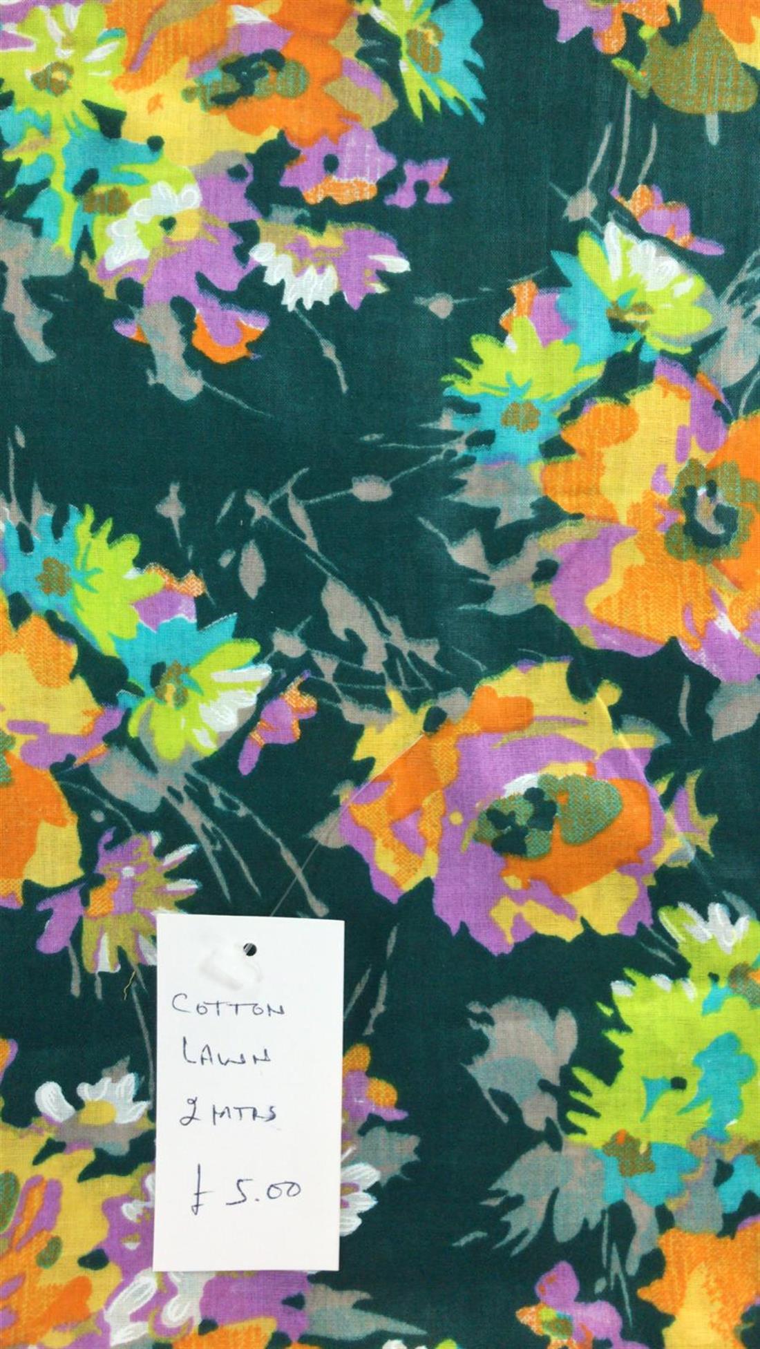 Multicolour Printed Cotton Lawn