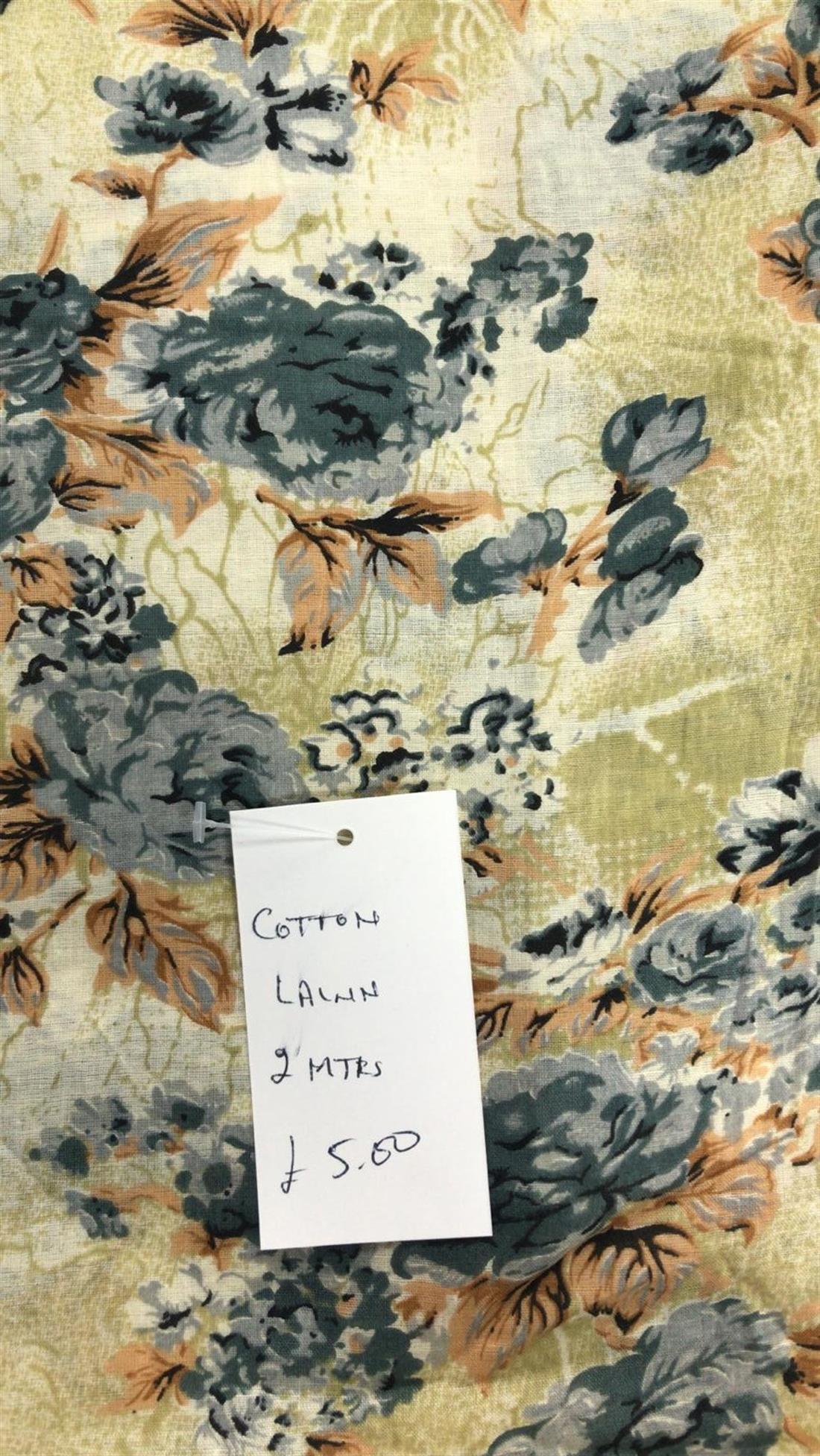 Multicolour Printed Cotton Lawn