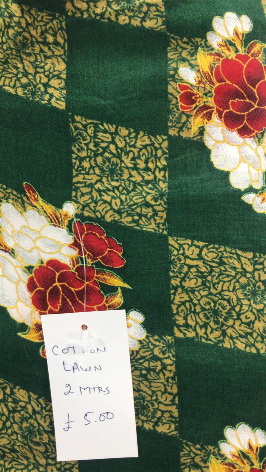 Multicolour Printed Cotton Lawn