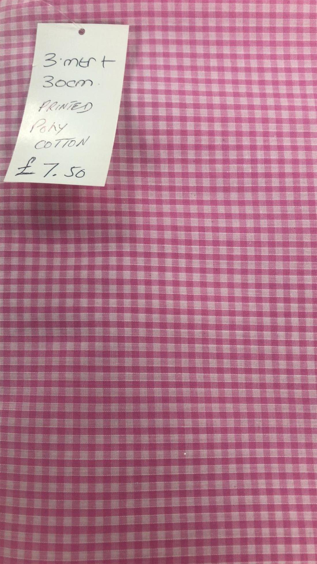 Multicolour Printed Poly Cotton