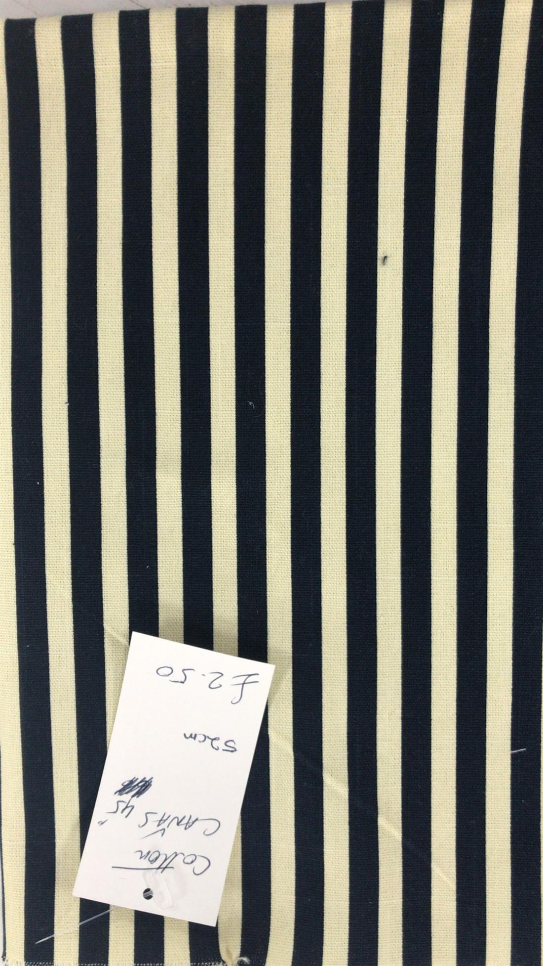 Multicolour Colour Cotton Canvas 45"