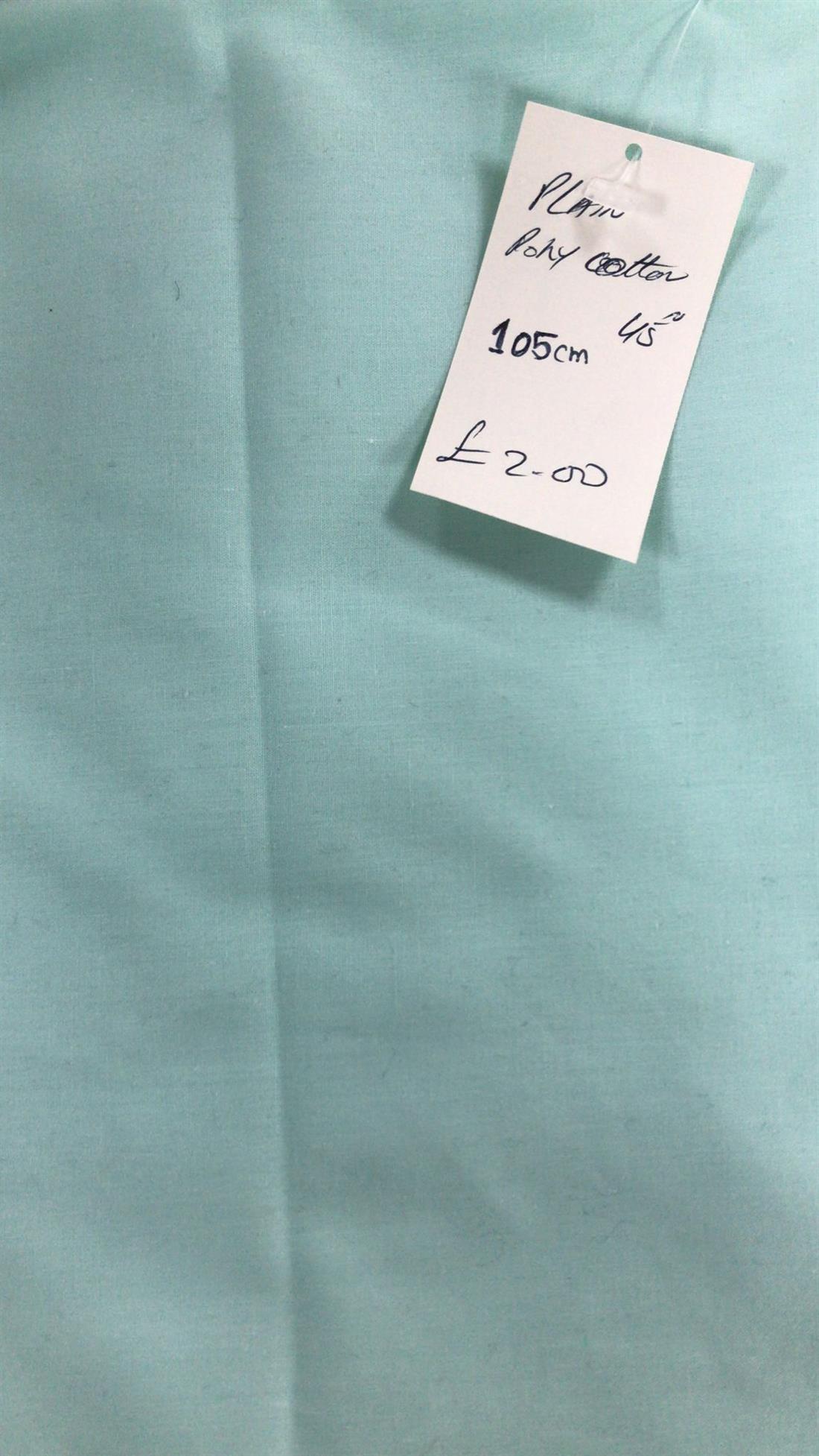 Multicolour Colour Plain Poly Cotton