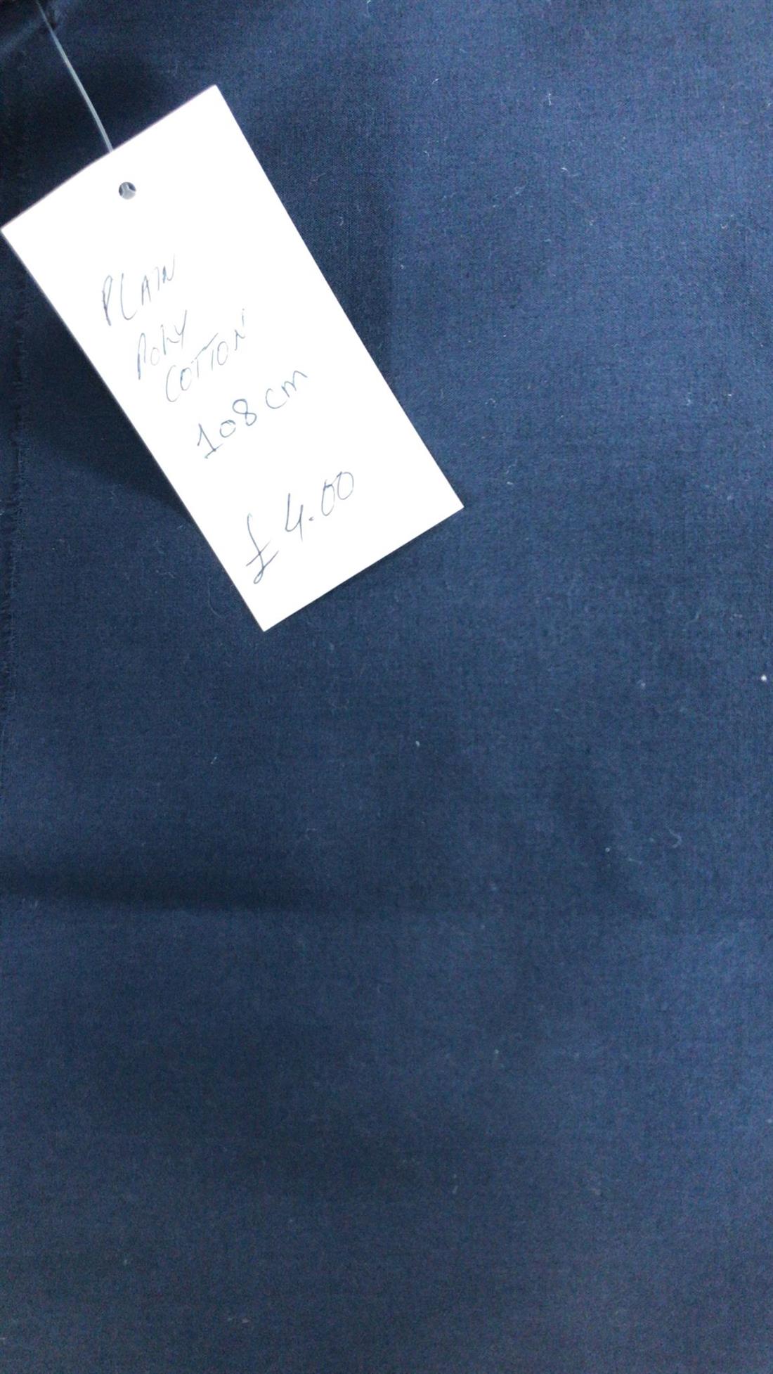 Multicolour Colour Plain Poly Cotton
