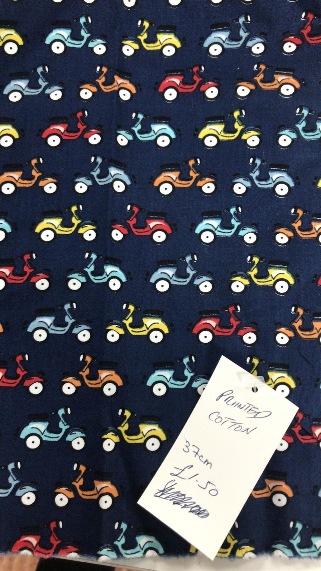 Multicolour Colour Printed Cotton