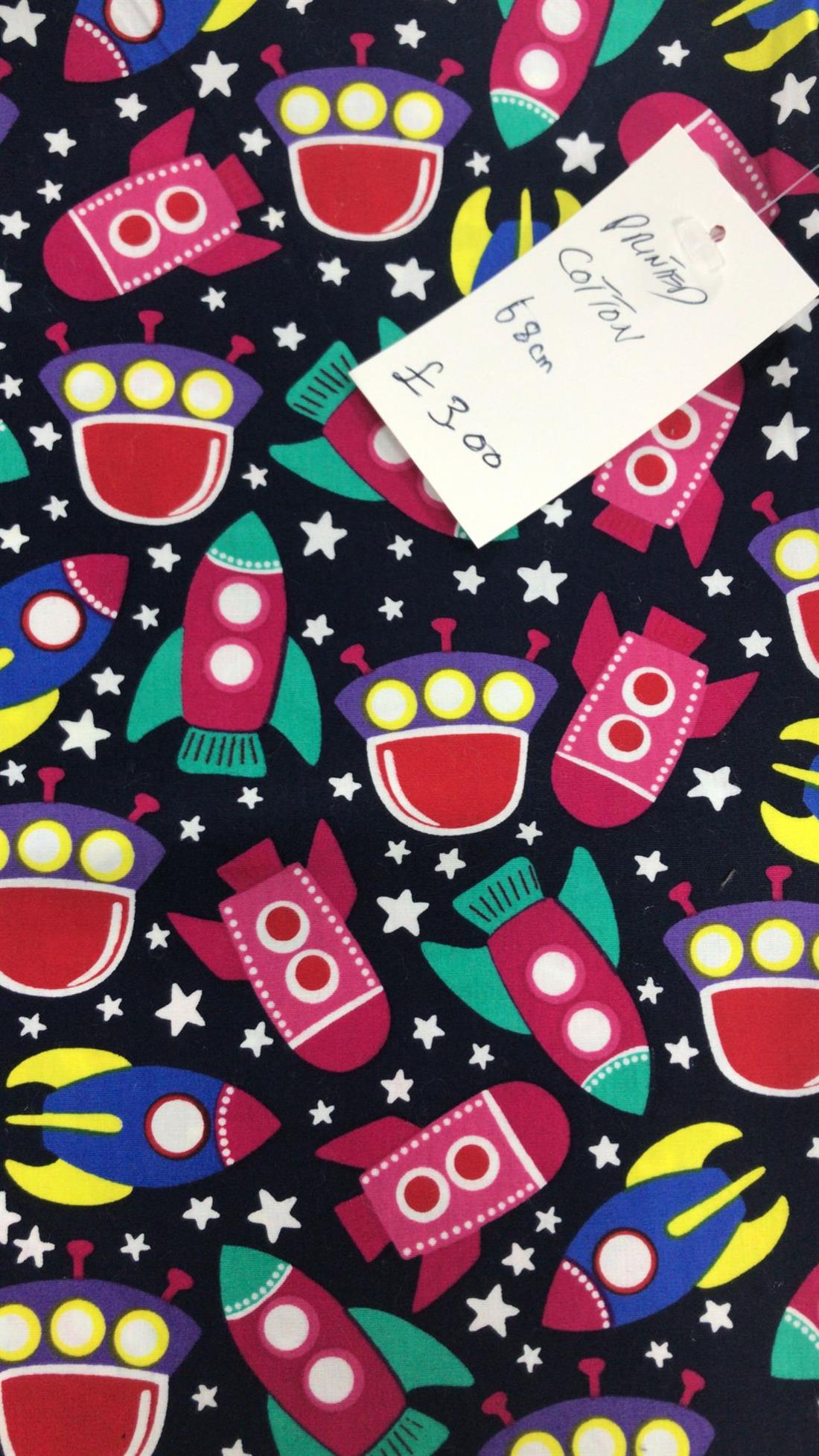 Multicolour Colour Printed Cotton