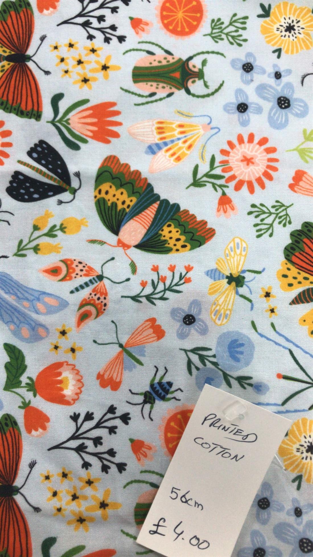 Multicolour Colour Printed Cotton