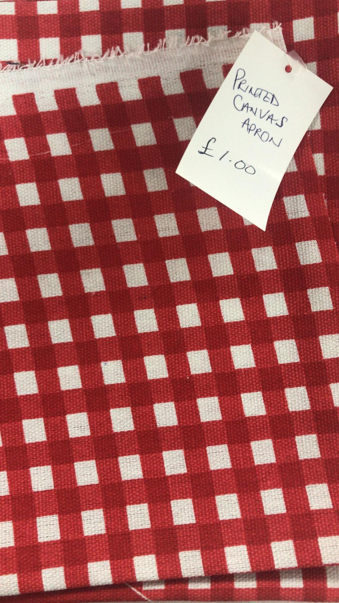 Multicolour Colour Printed Canvas Apron