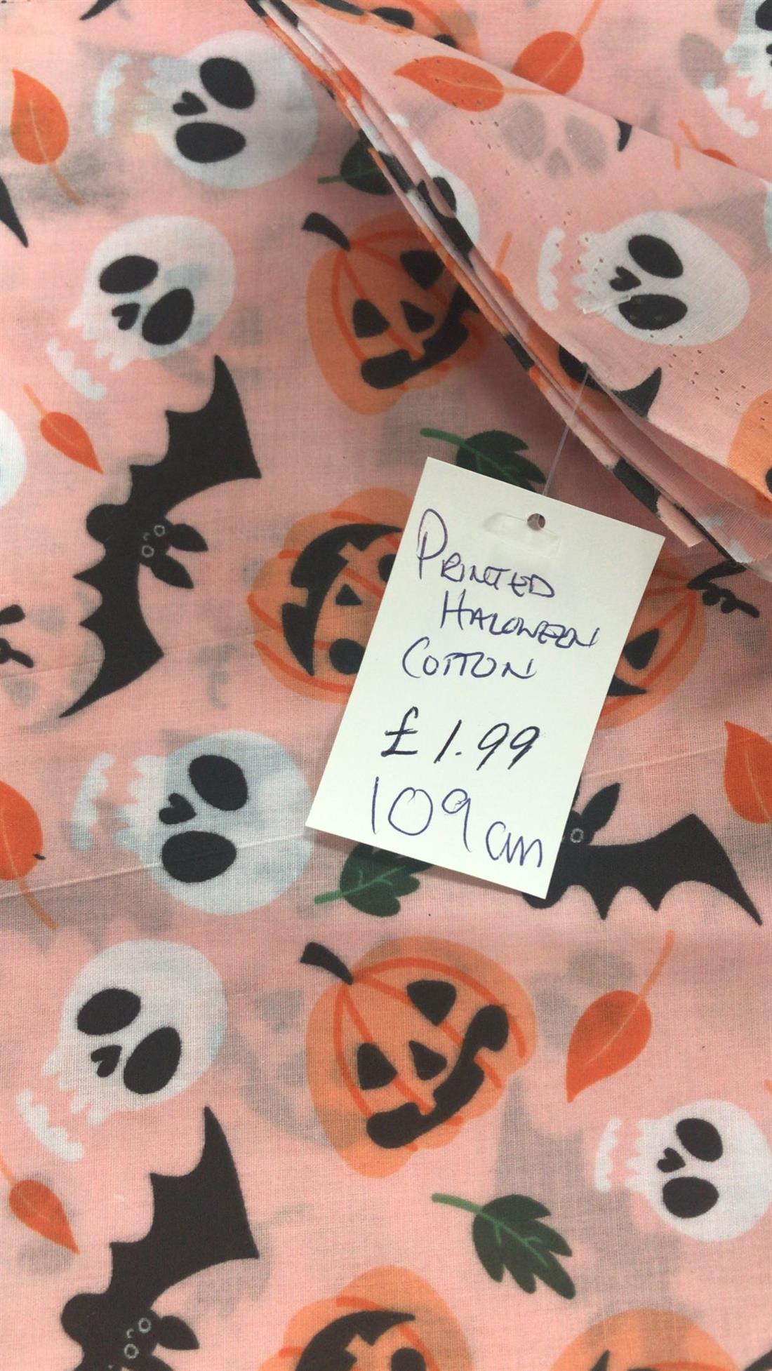 Multicolour Colour Printed Holoween Cotton