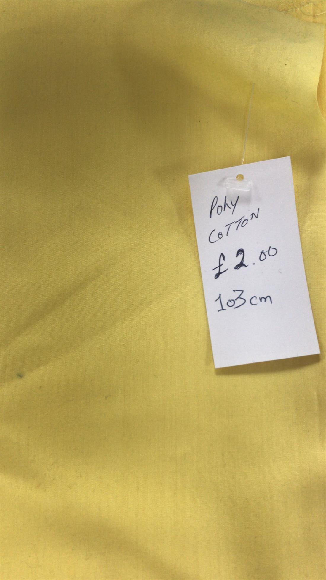 Multicolour Colour Poly Cotton