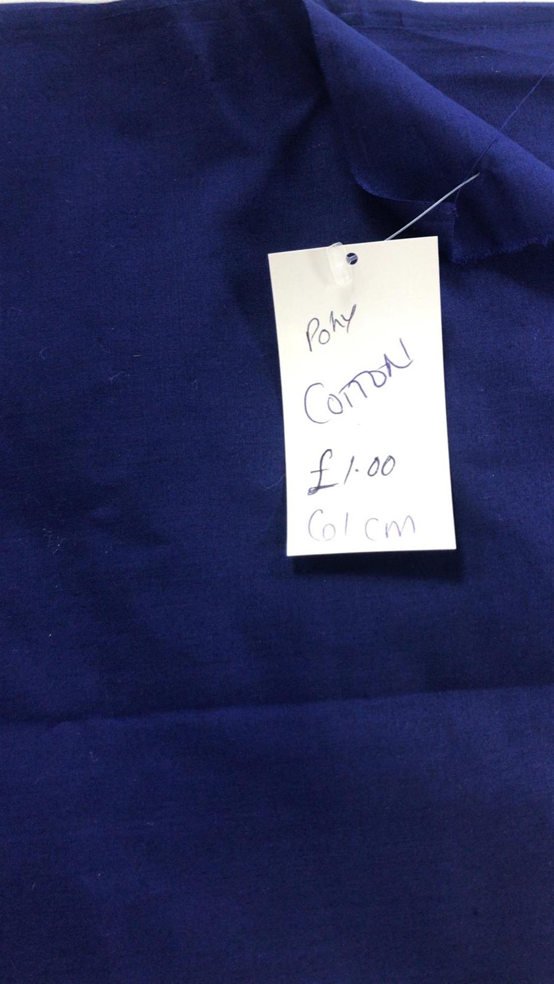 Multicolour Colour Poly Cotton