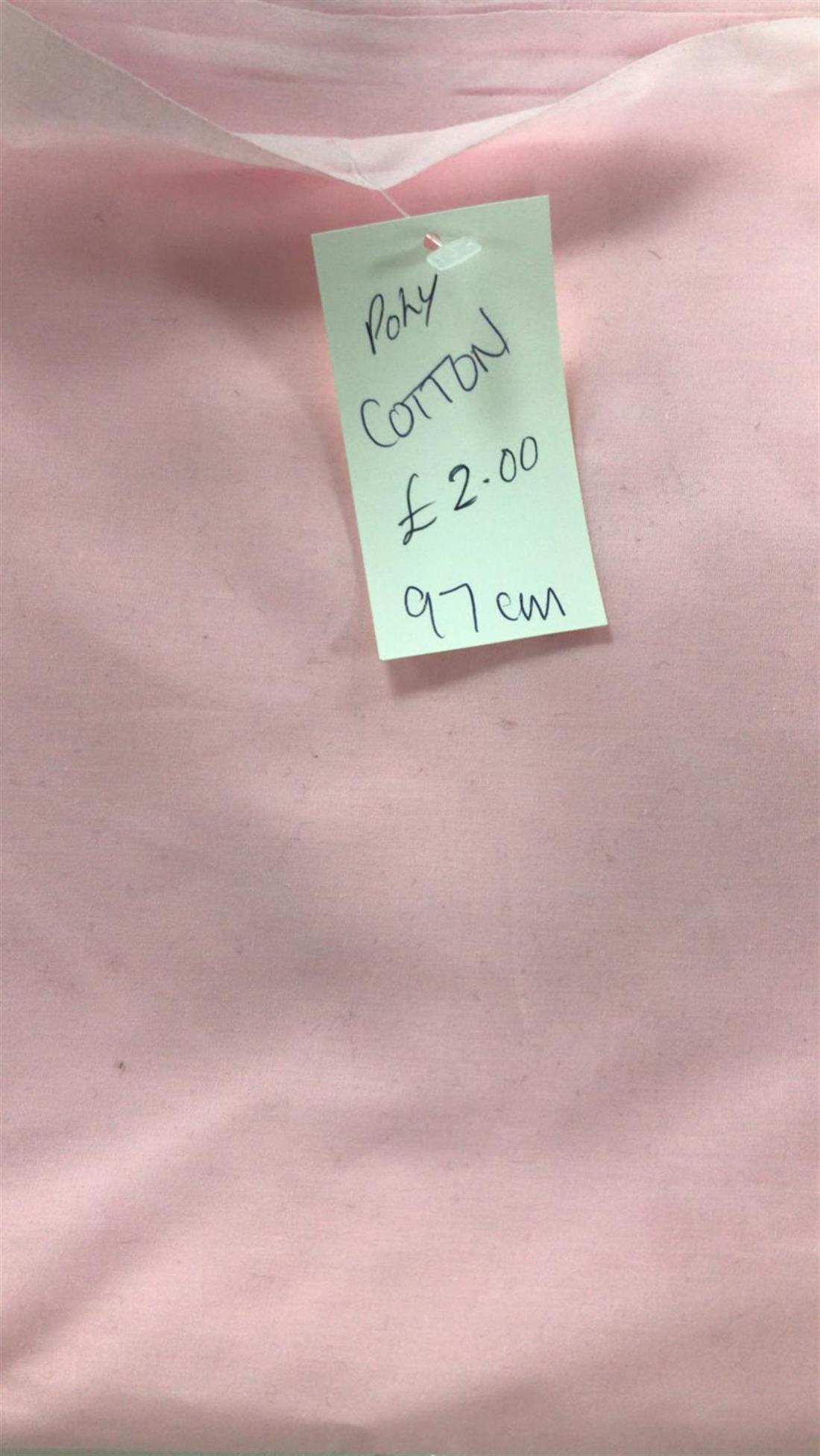 Multicolour Colour Poly Cotton