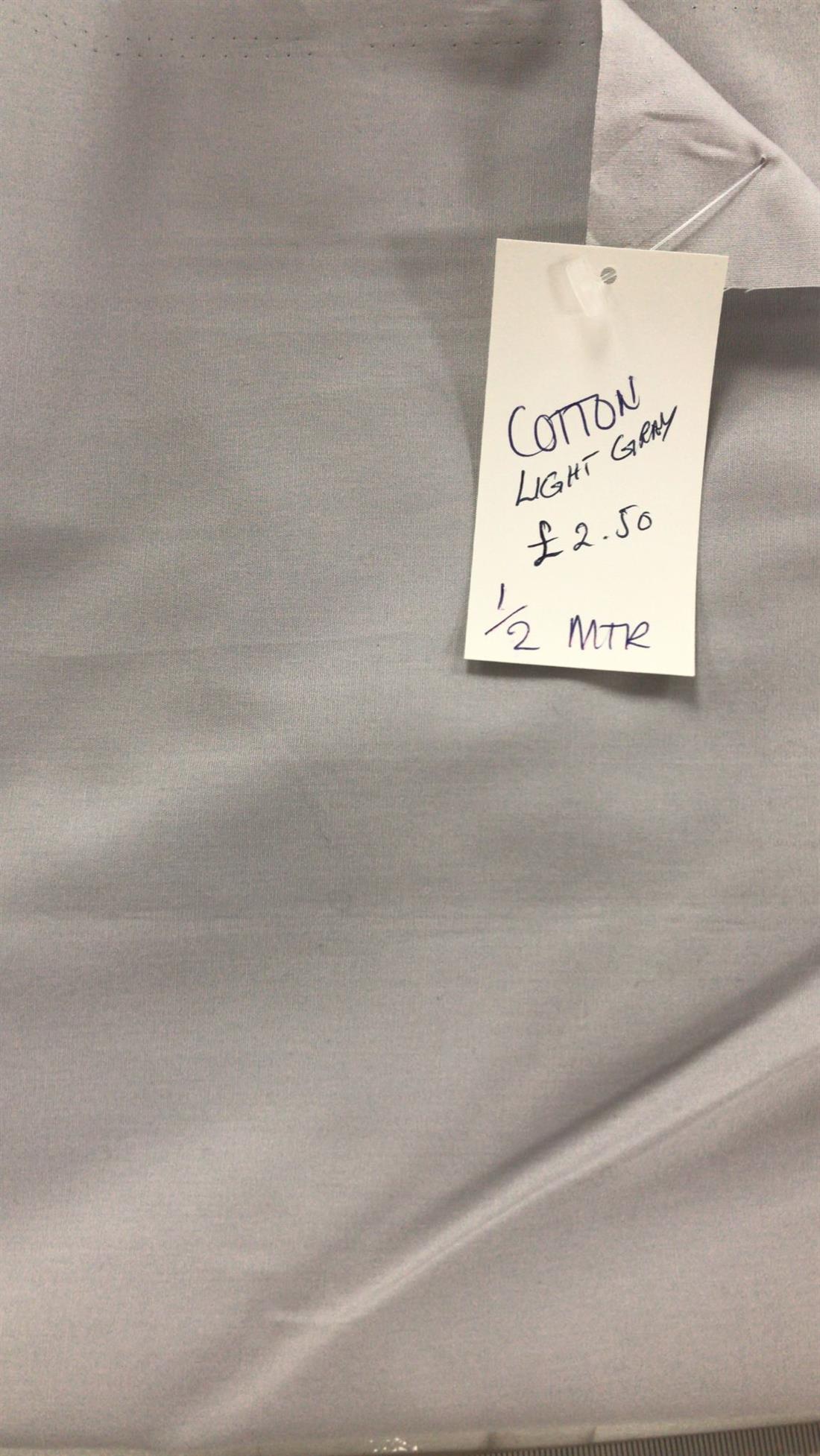 Multicolour Colour Cotton Light Grey
