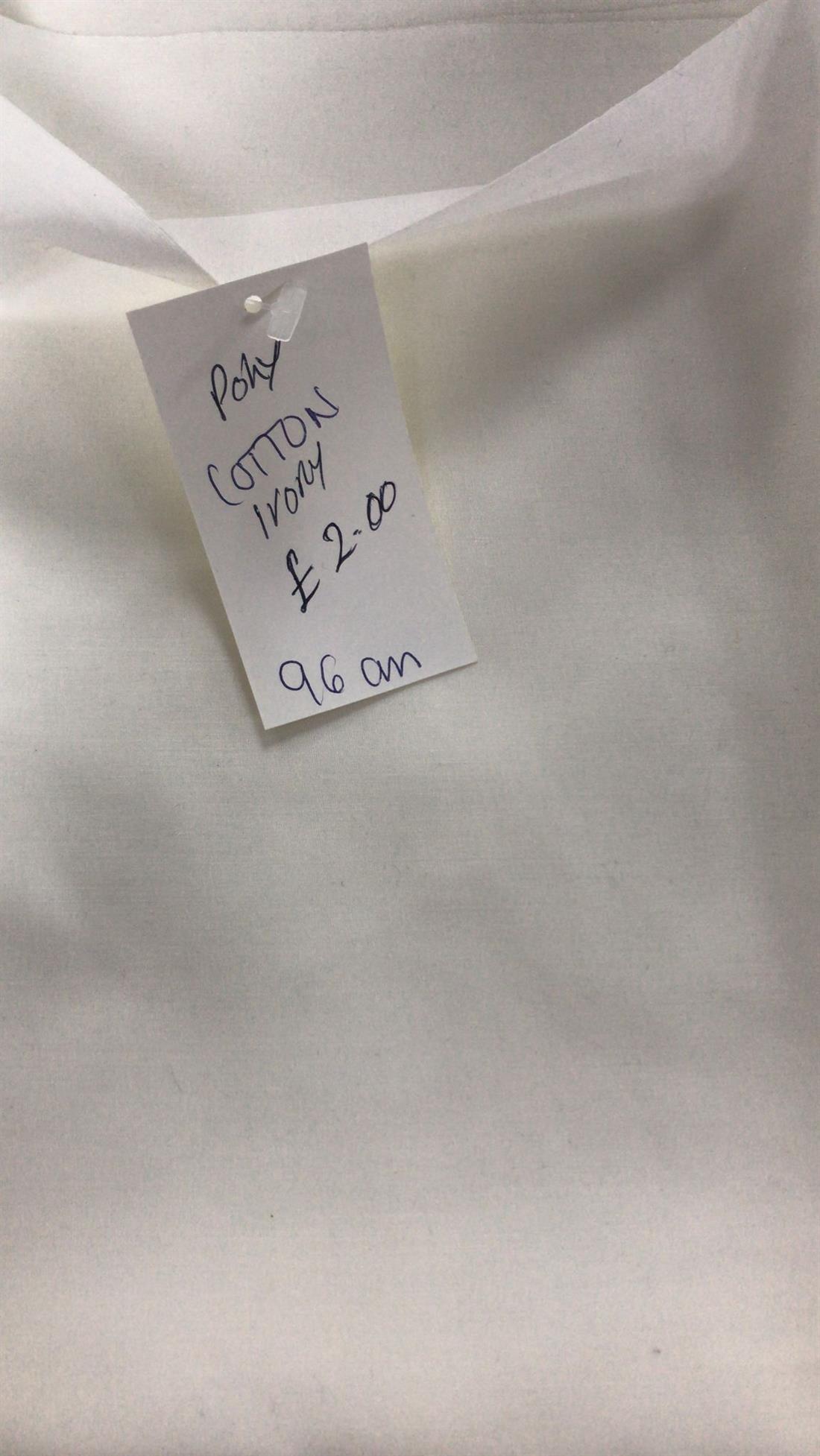 Poly Cotton Light Grey