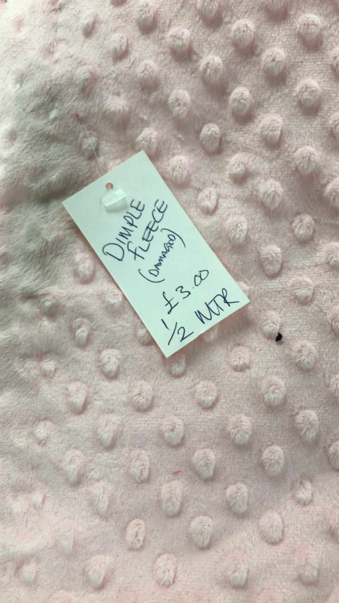 Dimple Fleece (Damaged)