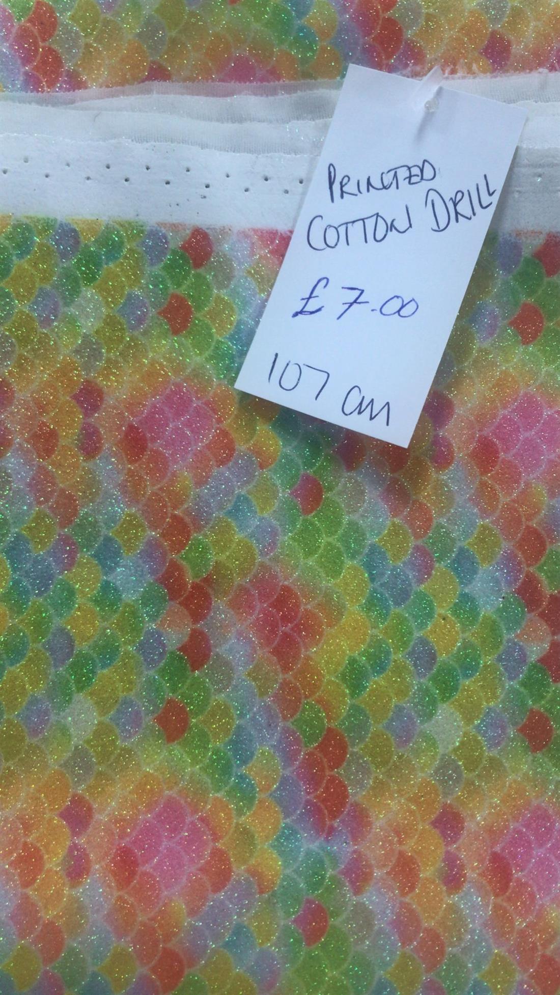 Printed Cotton Drill