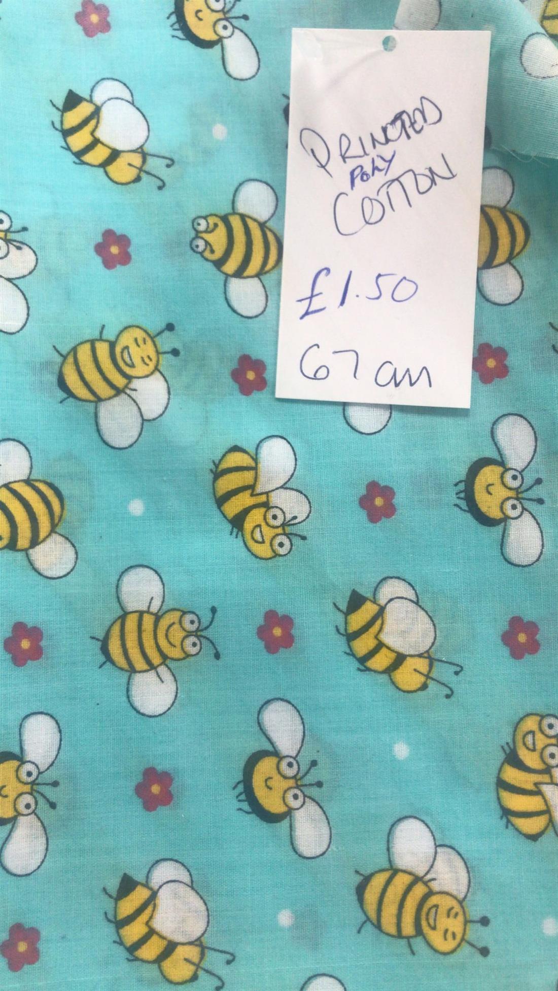 Printed Poly Cotton