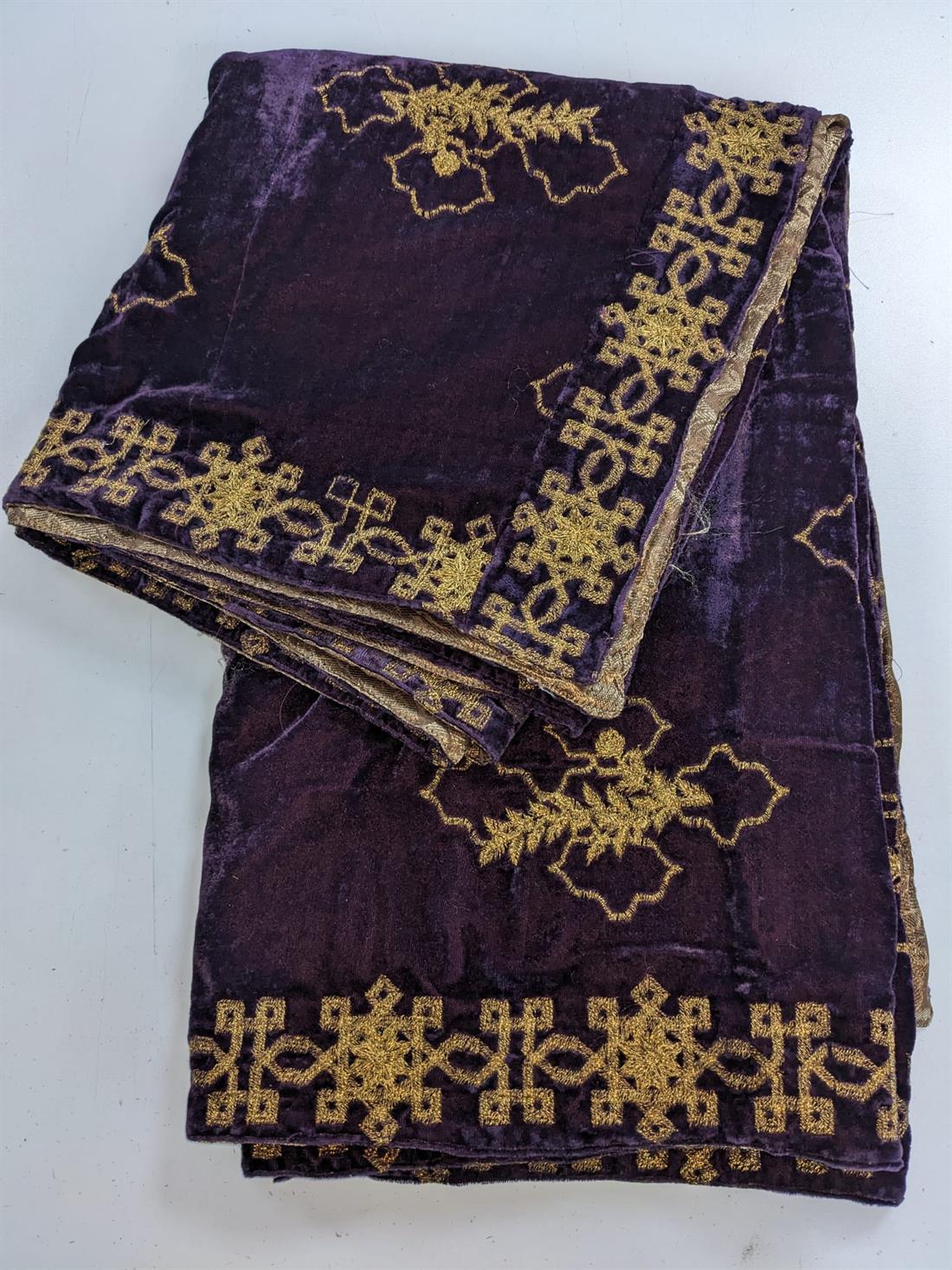 Plum Shawls and Scarves