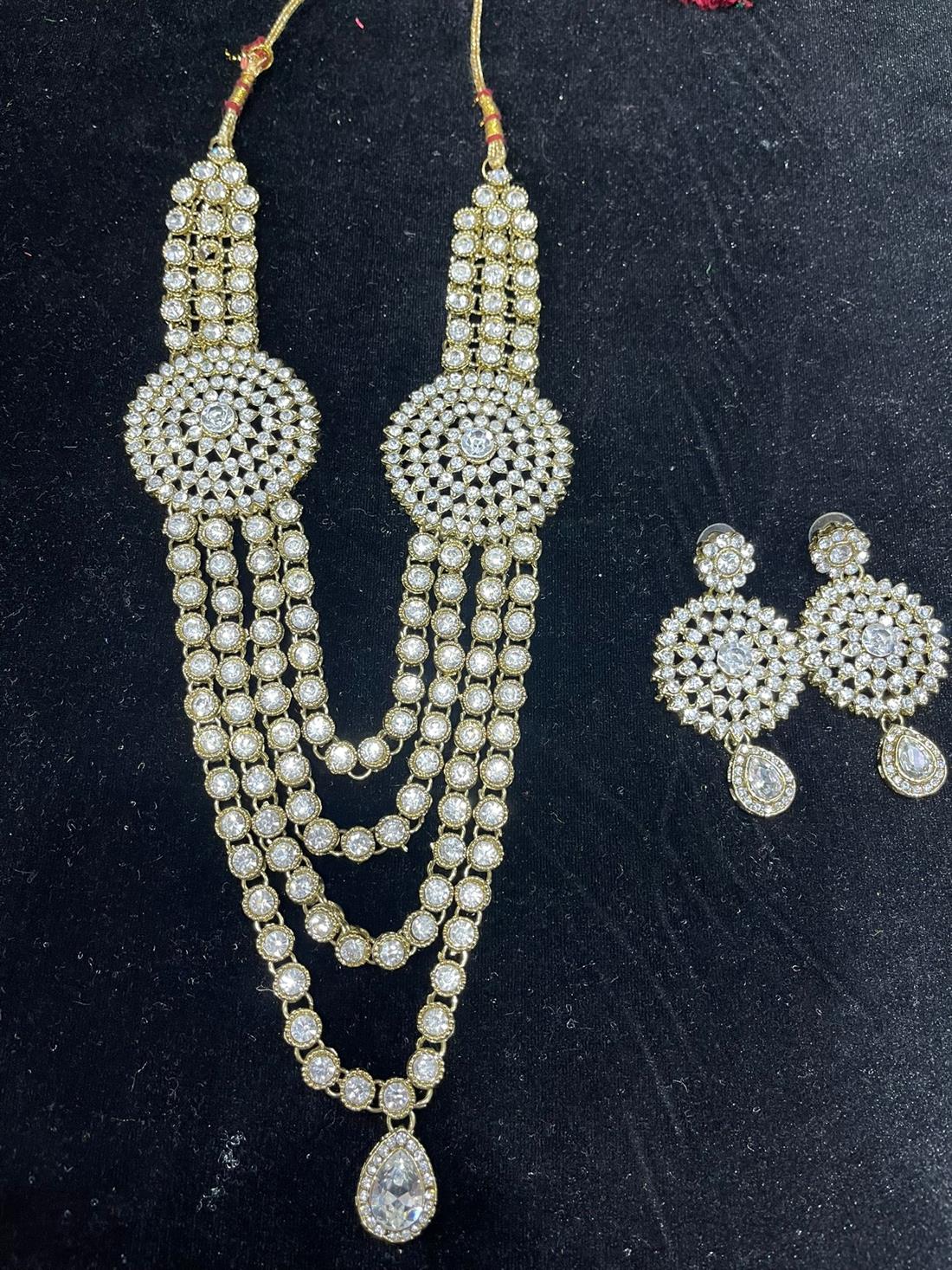Silver Mala Necklace Jewellery for Womens