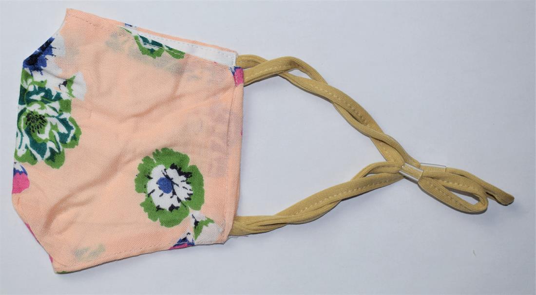 100% Cotton Facemask with Adjustable Straps