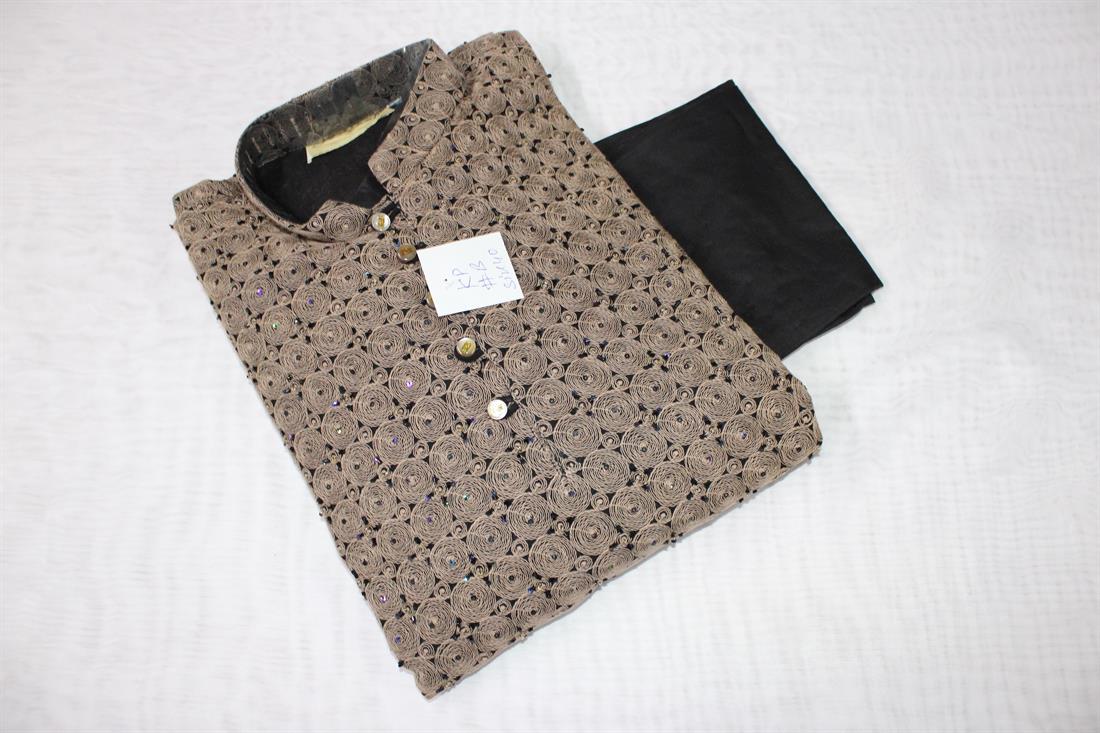 Brown & Black Mens Outfit