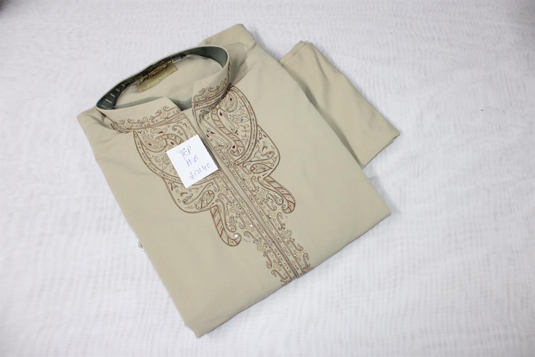 Cream Mens Prince Coat Outfit