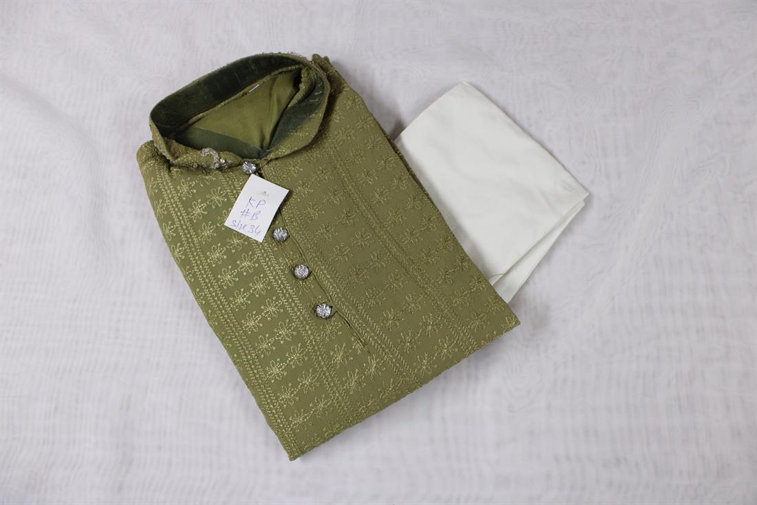 Khakhi Green Mens Outfit