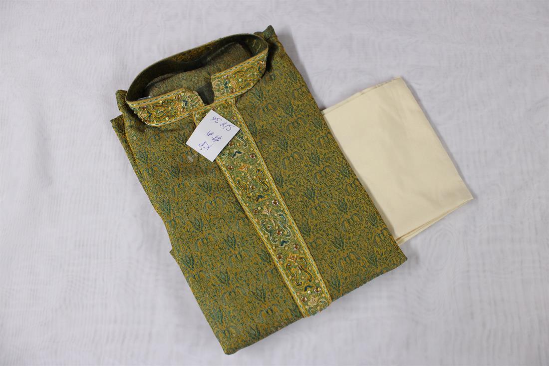 Green & Gold Mens Outfit