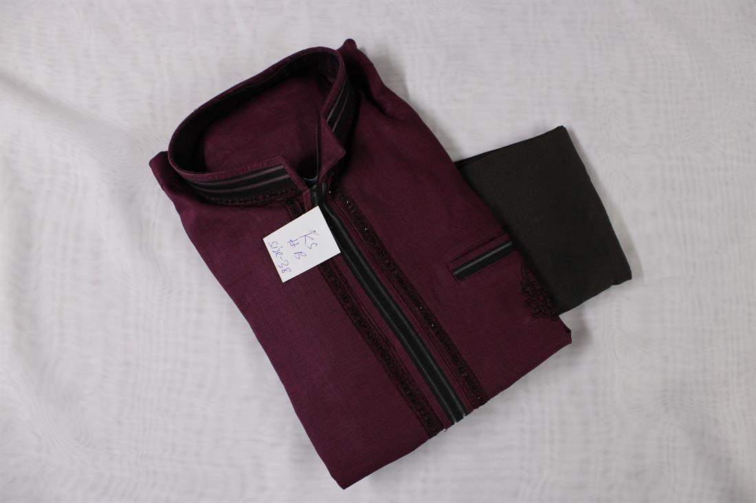 Dark Maroon Mens Outfit