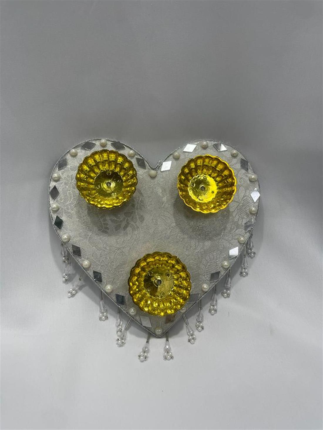 Silver Mehndi Plates