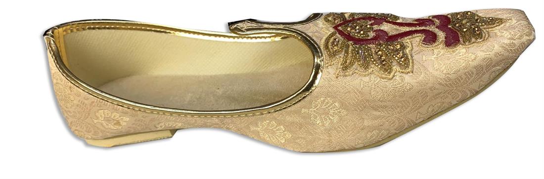 Gold Embroidered Khusa