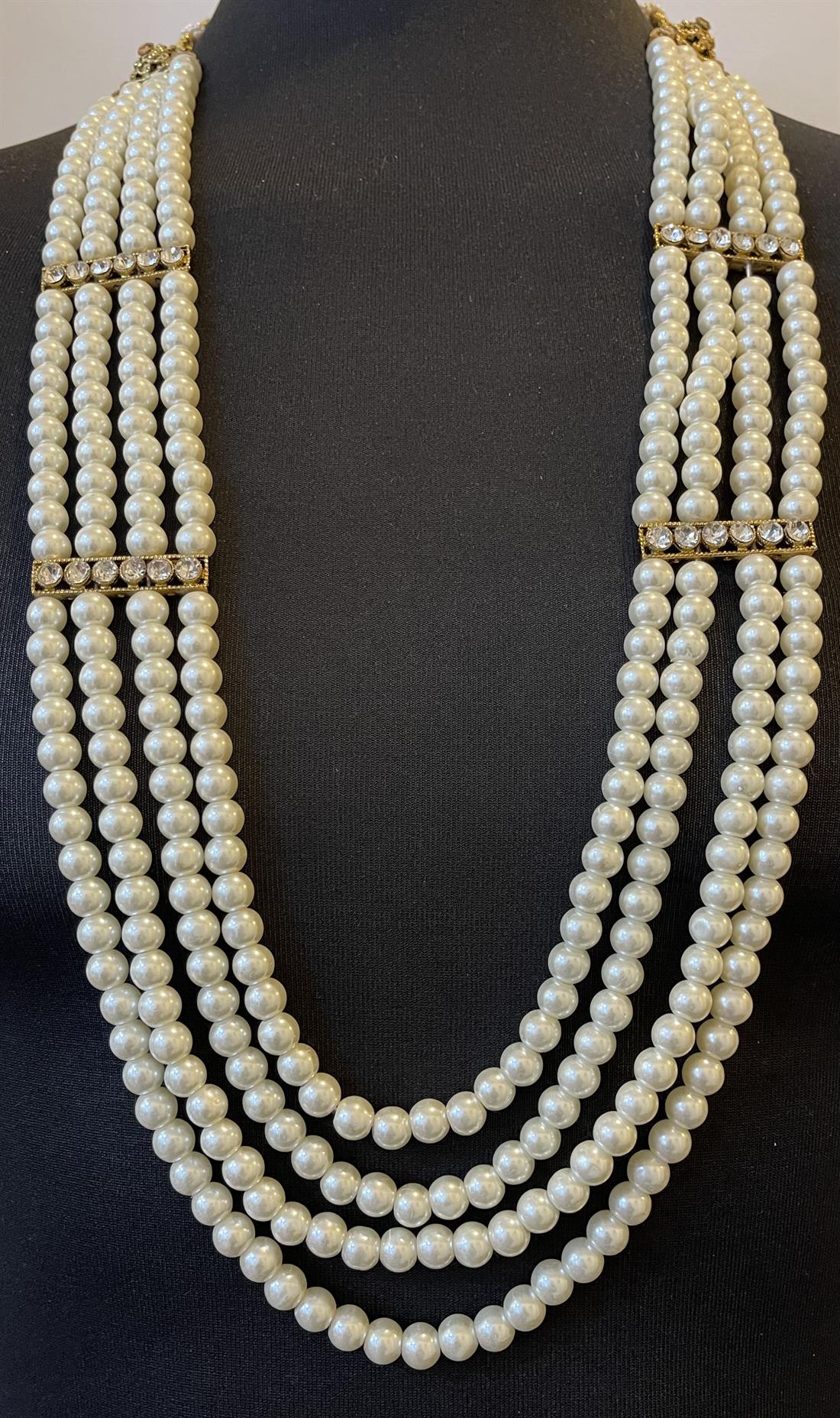 Ivory Beaded Mens Accessories