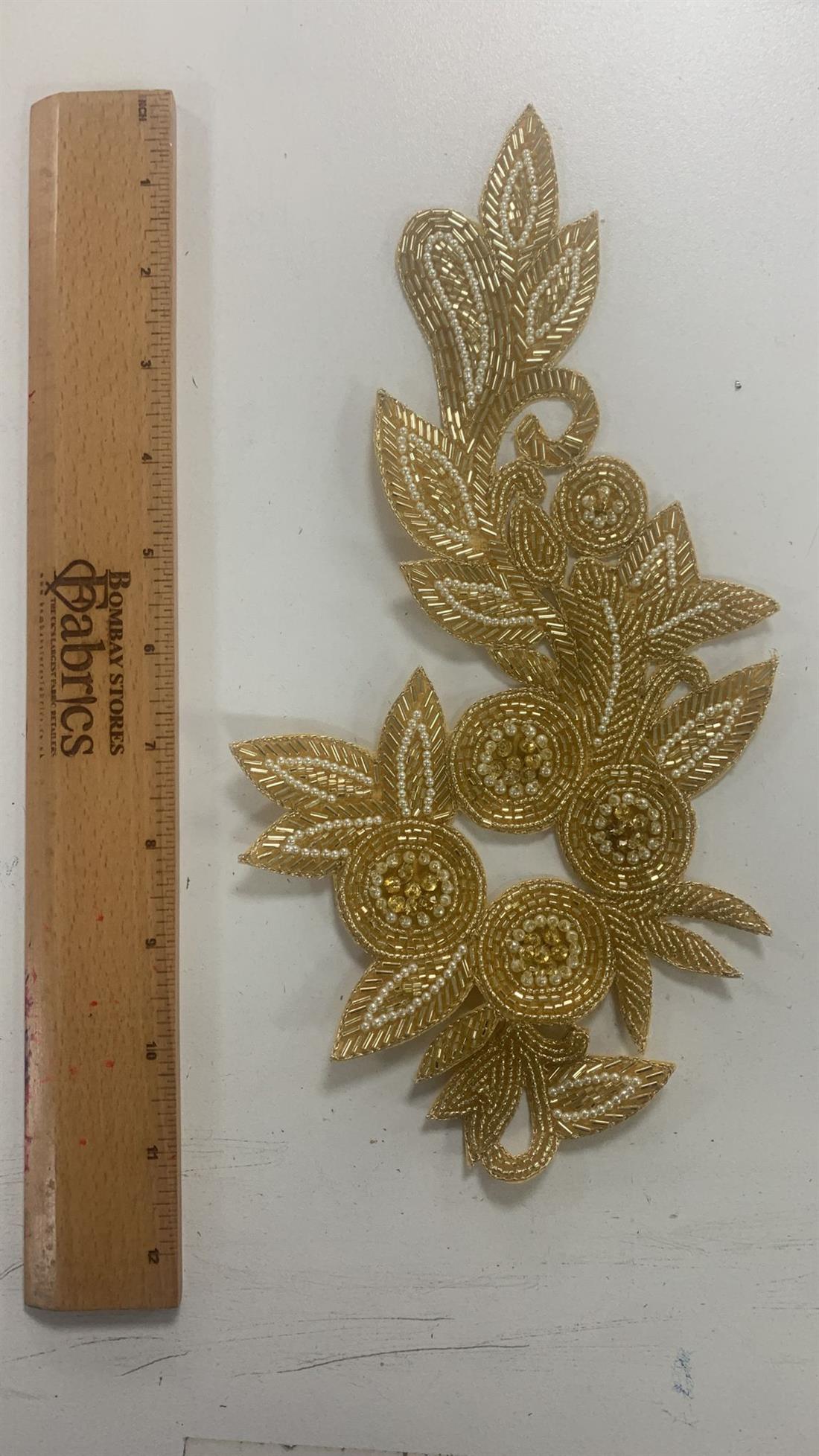 Gold Emb Motif