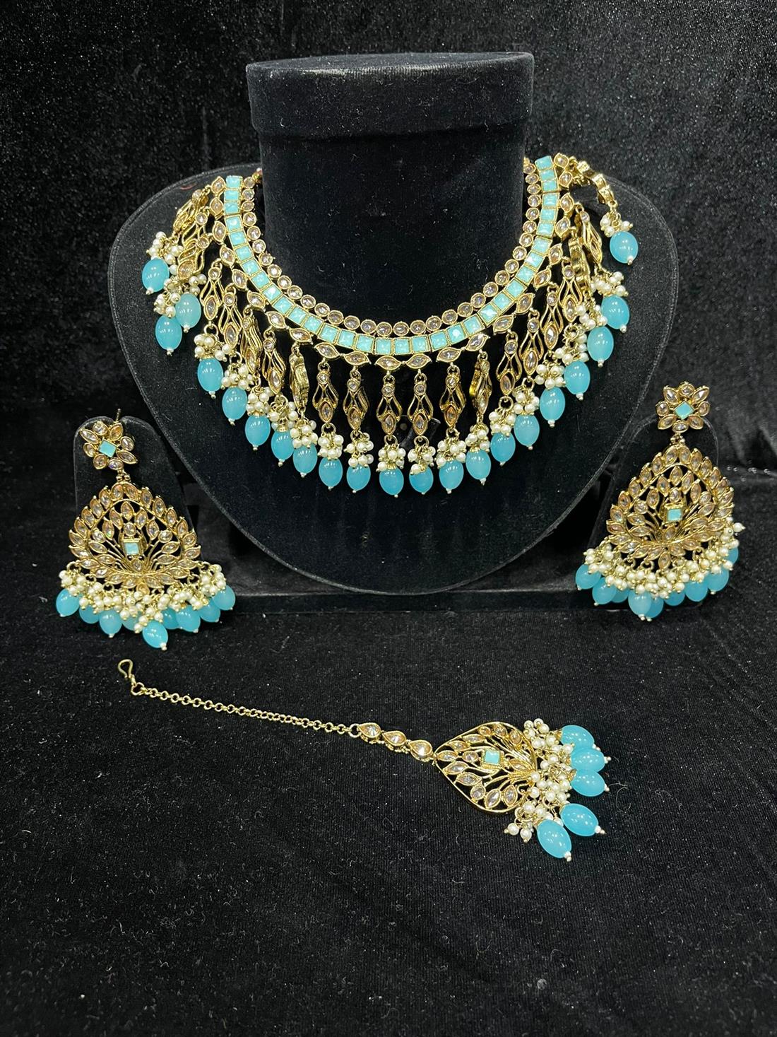 Blue Necklace Sets