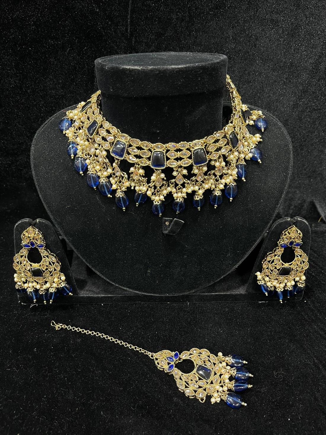 Blue Necklace Sets