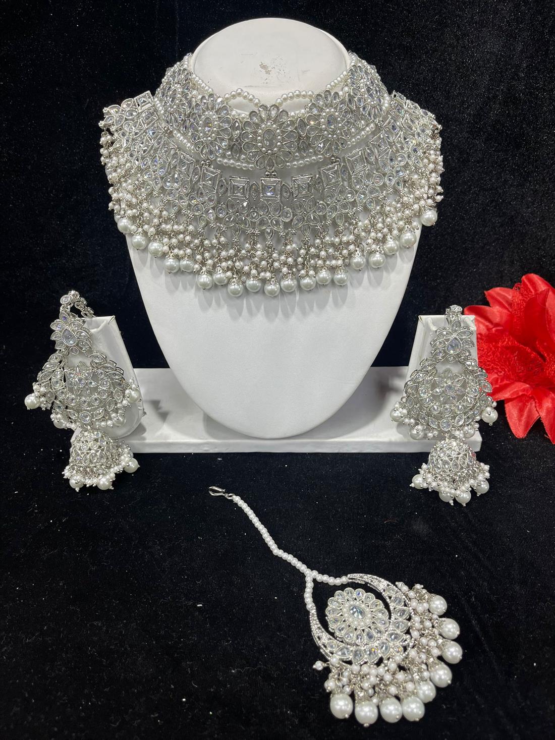 Silver Necklace Sets