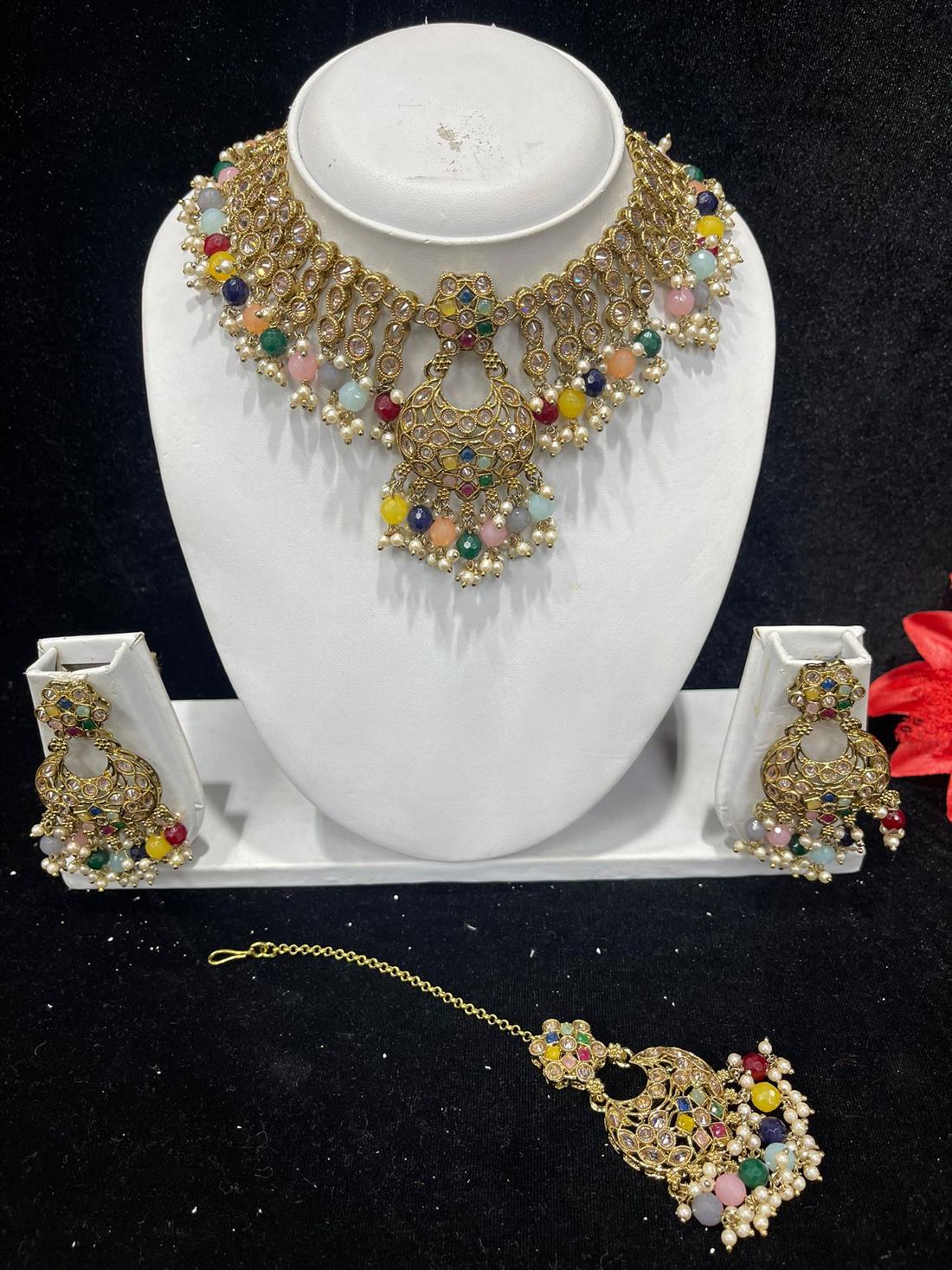 Multicoloured Necklace Sets