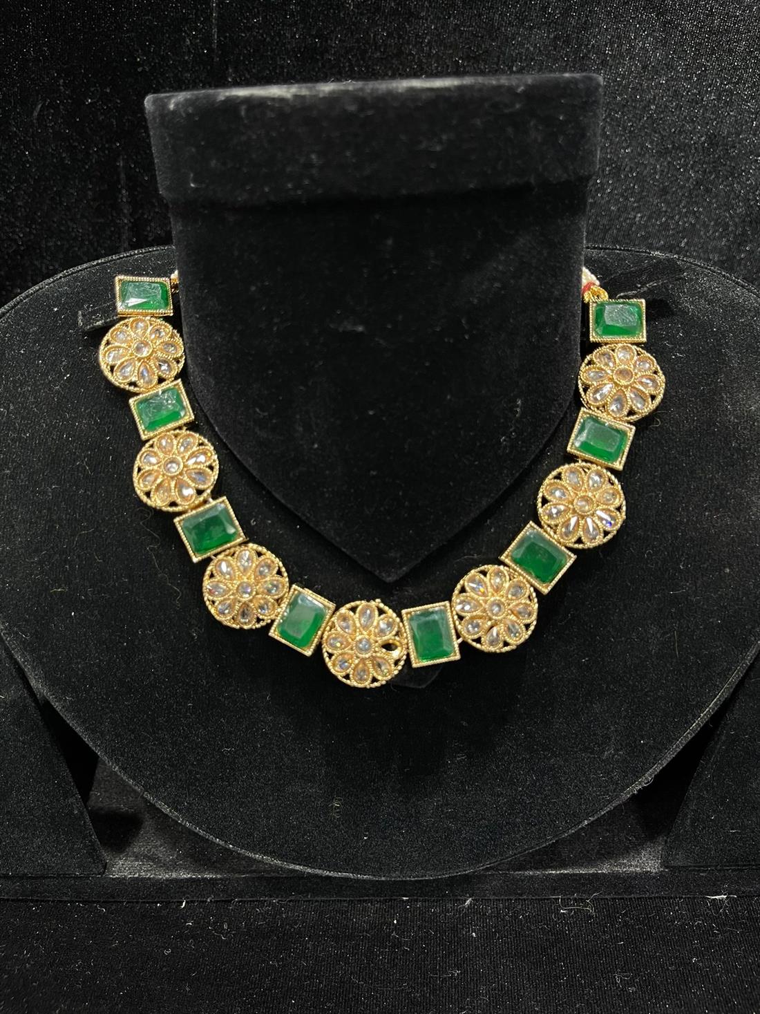 Green Necklace Sets