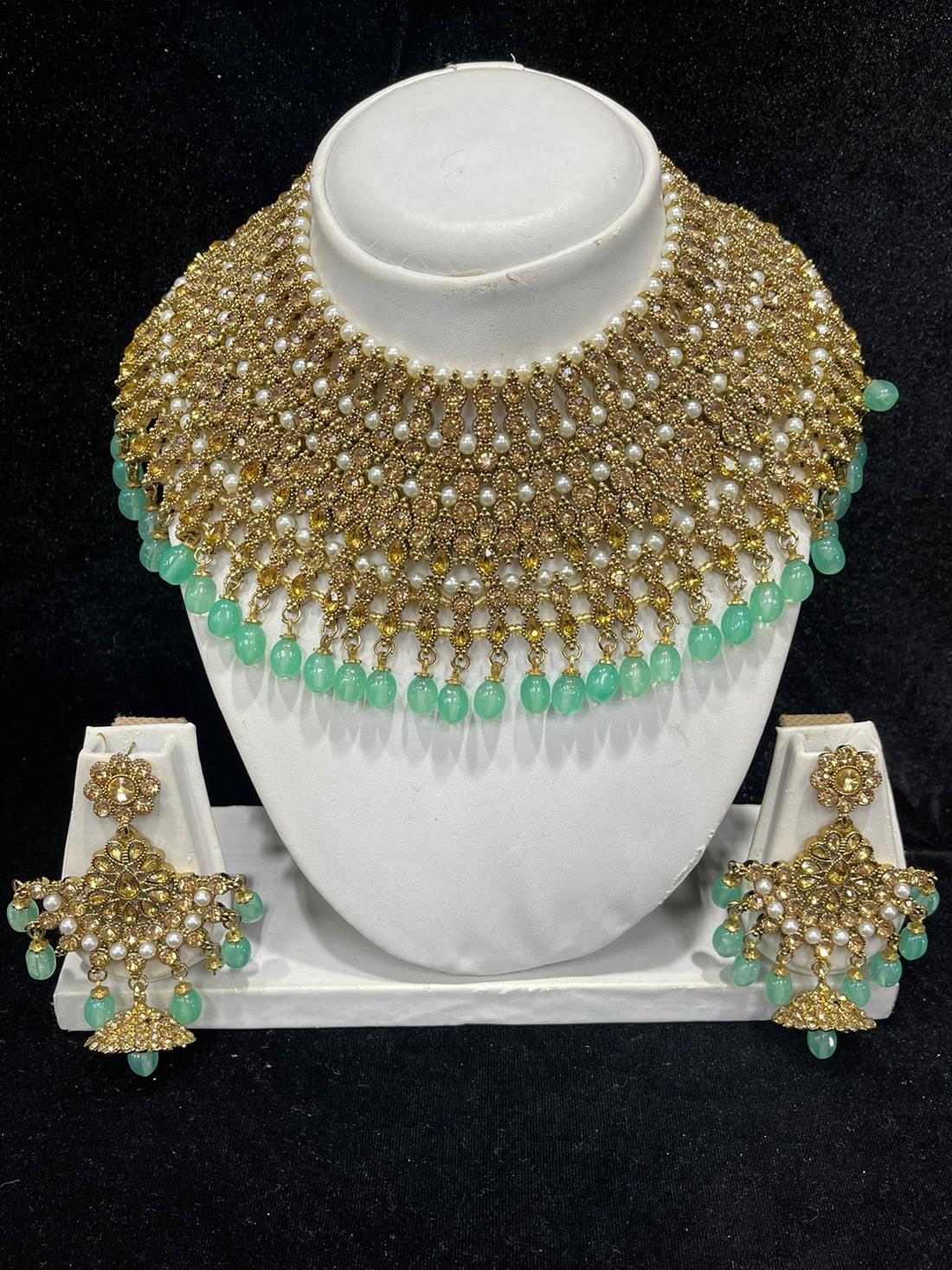Mint Green Necklace Sets