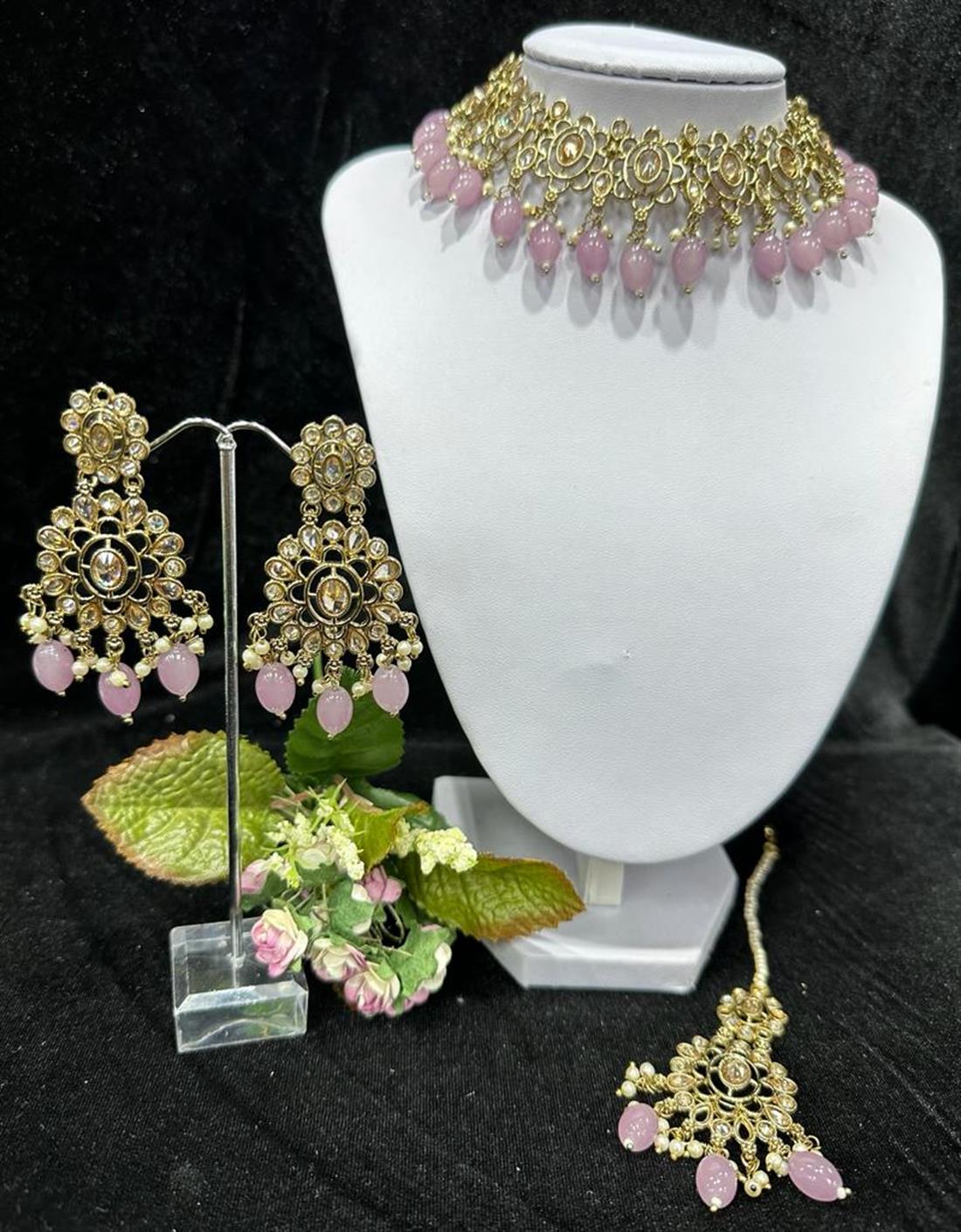 Lilac Necklace Sets