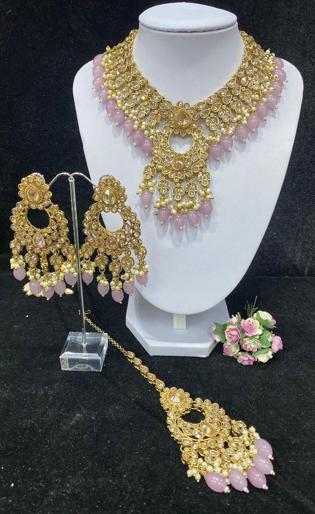 Lilac Necklace Sets