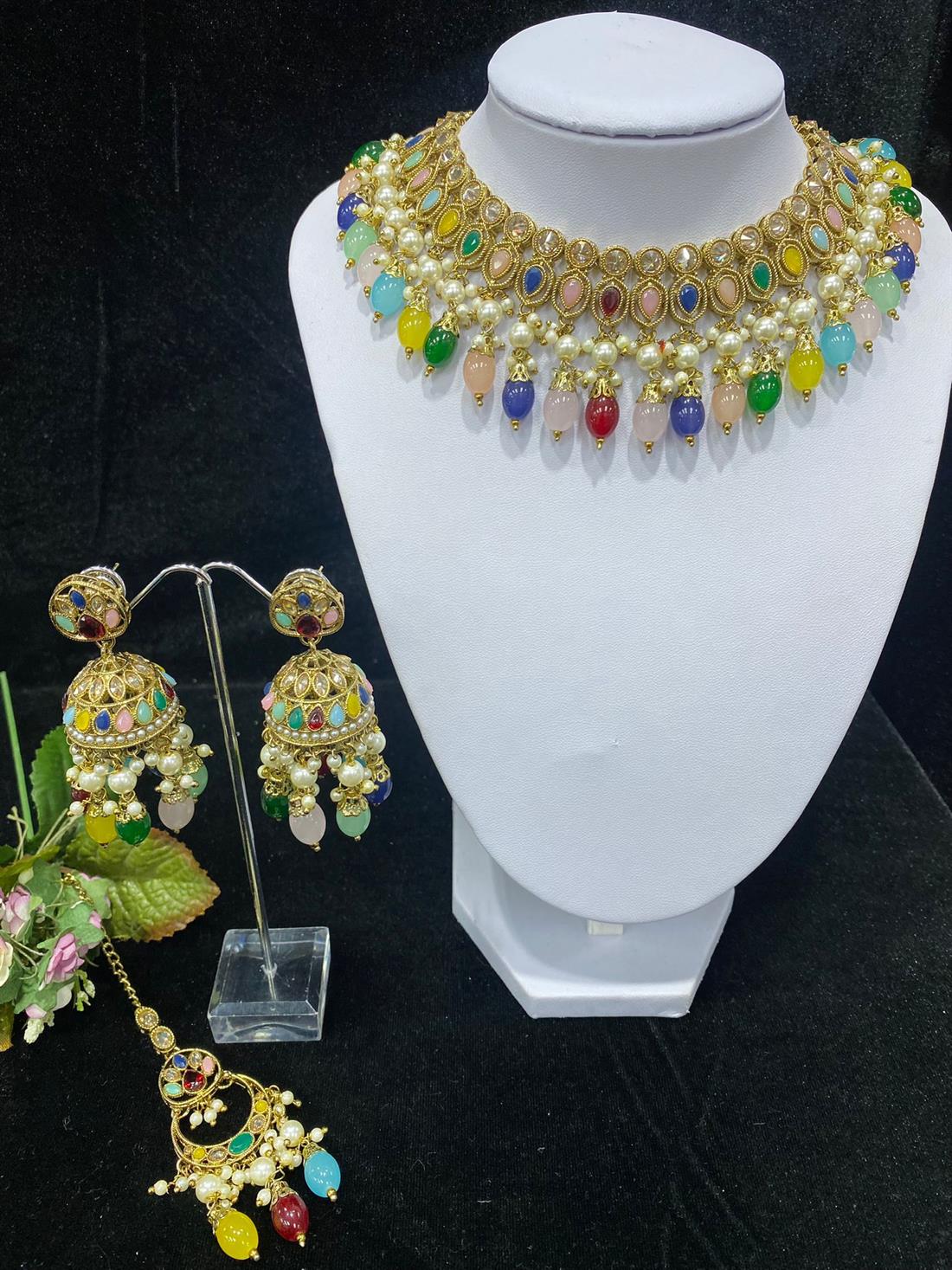 Multicoloured Necklace Sets