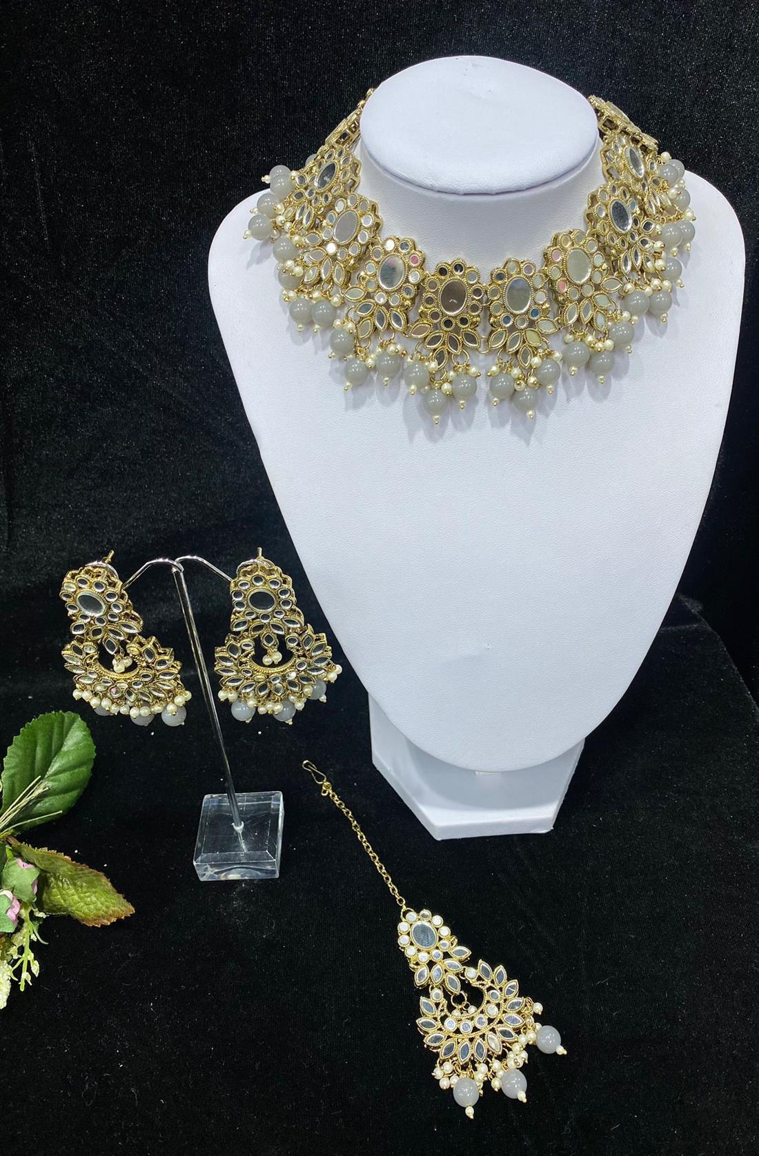 Grey Necklace Sets