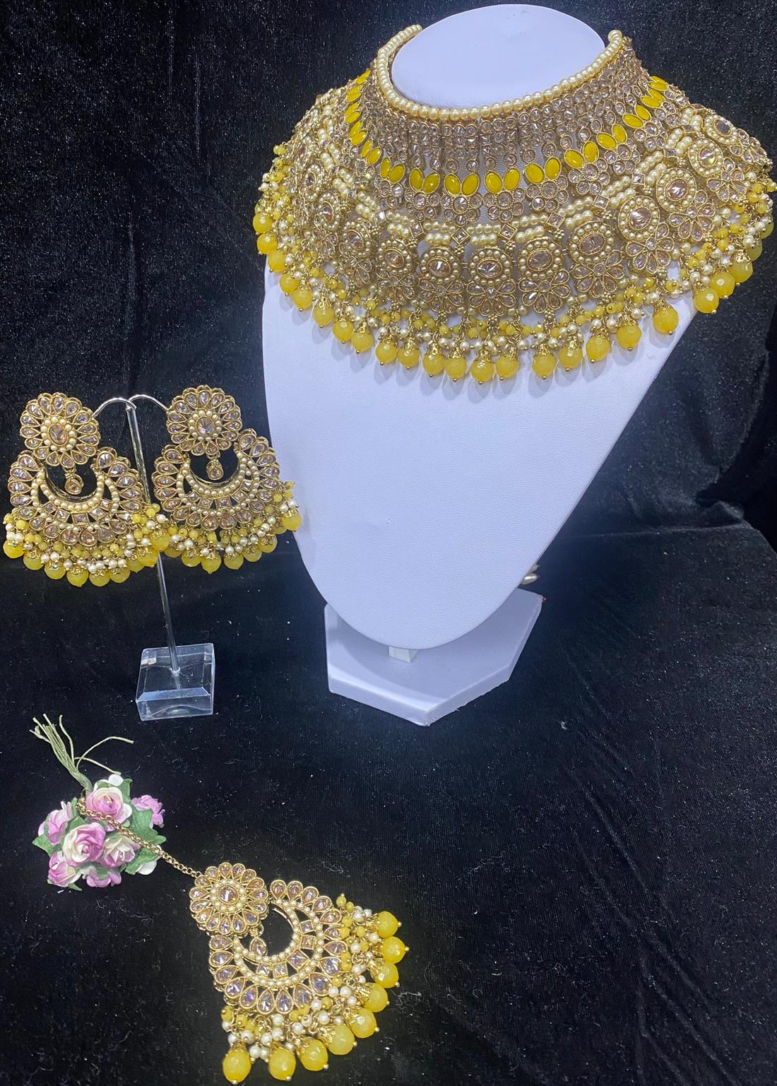 Gold & Yellow Necklace Sets