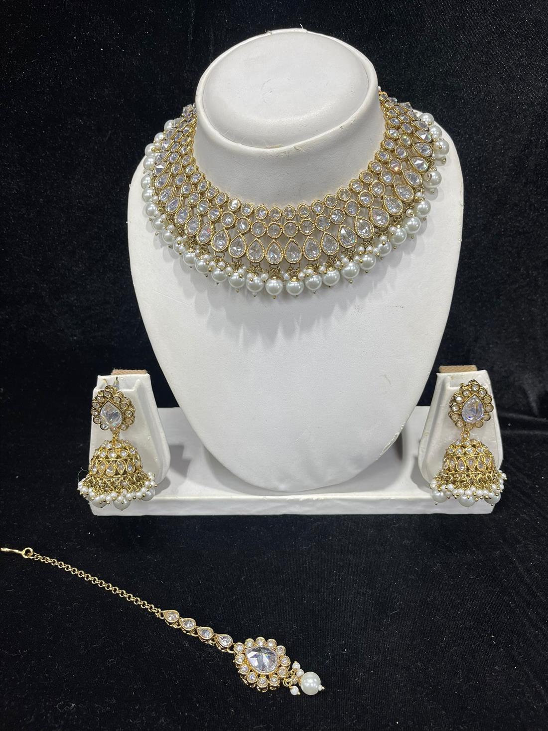 White Gold Necklace Sets