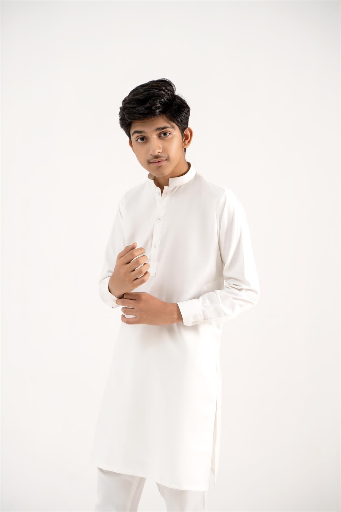 Off White Kurta Pajama
