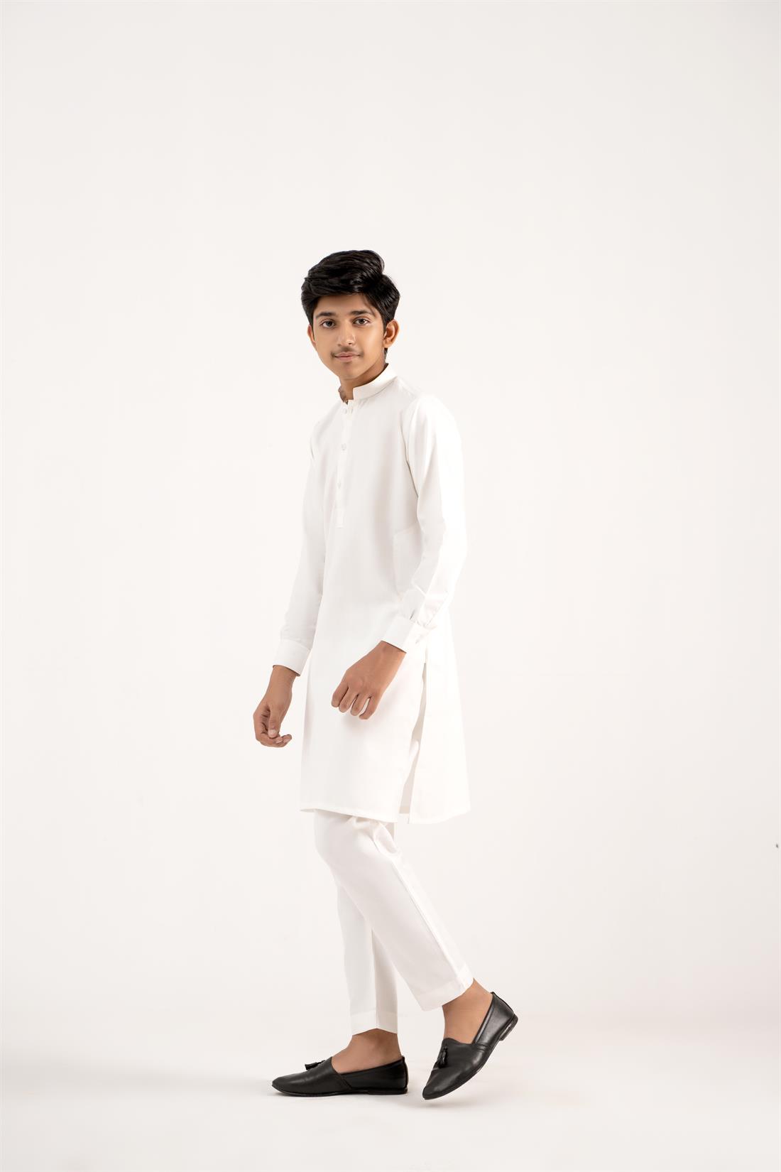 Off White Kurta Pajama