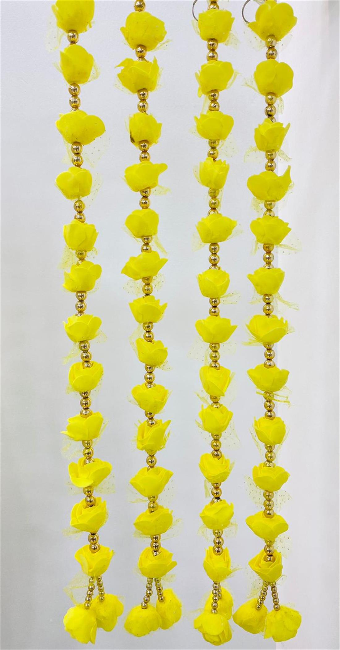 Yellow Lariya Wedding Garland